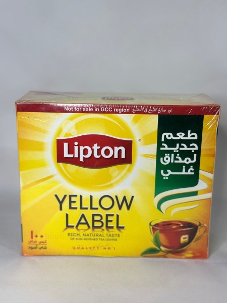 اكياس الشاي من ليبتون